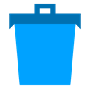 Trash Full Alt icon